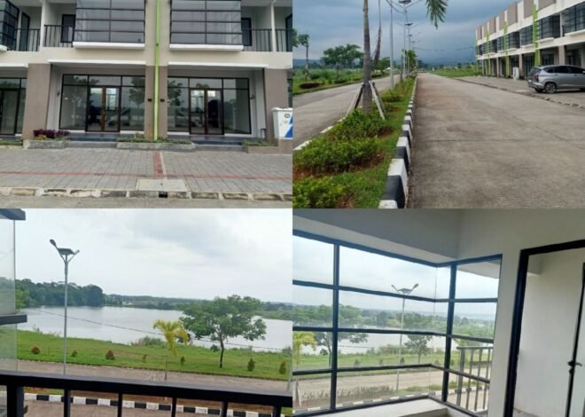 Ruko view danau dan gunung ready stok 800 jutaan